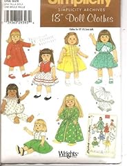 Simplicity doll clothes for sale  Delivered anywhere in USA 