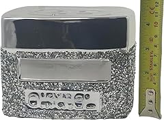 Silver crushed diamond for sale  Delivered anywhere in UK