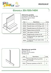 Scaffale gondola 50x100x140 usato  Spedito ovunque in Italia 