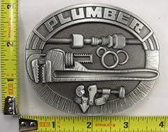 Plumber belt buckle for sale  Delivered anywhere in USA 