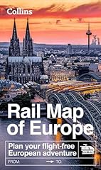Collins rail map for sale  Delivered anywhere in UK