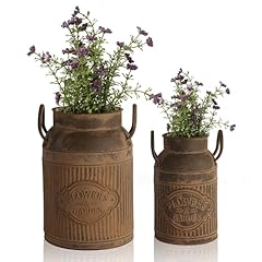 Metal flower bucket for sale  Delivered anywhere in USA 