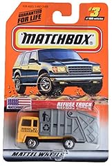 Matchbox refuse truck for sale  Delivered anywhere in UK