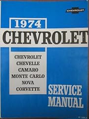 1974 chevrolet service for sale  Delivered anywhere in USA 