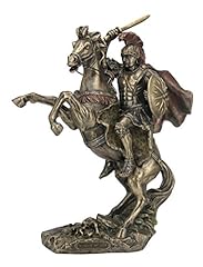 13.25 Inch Bronze Color Alexander The Great on Horseback for sale  Delivered anywhere in Canada