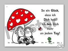 Liebeskarte glück postkarte gebraucht kaufen  Wird an jeden Ort in Deutschland
