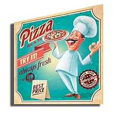 Quadri moderni pizza usato  Spedito ovunque in Italia 
