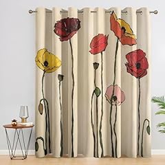 Vintage floral curtains for sale  Delivered anywhere in UK