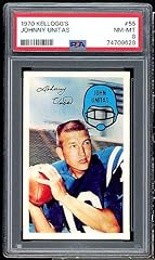 Johnny unitas card for sale  Delivered anywhere in USA 