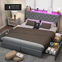 Queen bed frame for sale  Delivered anywhere in USA 