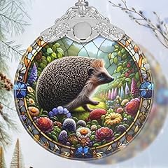 Stained glass hedgehog for sale  Delivered anywhere in USA 