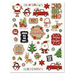 Crafty christmas stickers for sale  Delivered anywhere in USA 