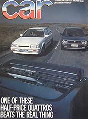 Car magazine 1986 for sale  Delivered anywhere in UK