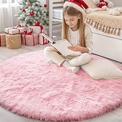 Olanly pink round for sale  Delivered anywhere in USA 