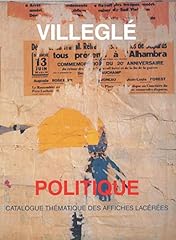 Villeglé. catalogue affiches d'occasion  Livré partout en France