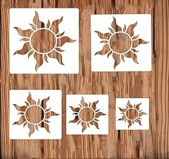 5pcs sun stencils for sale  Delivered anywhere in USA 