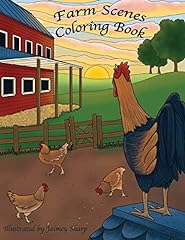 Farm scenes coloring for sale  Delivered anywhere in USA 