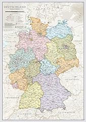 Politische landkarte deutschla gebraucht kaufen  Wird an jeden Ort in Deutschland