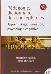 Pédagogie dictionnaire concep d'occasion  Livré partout en France