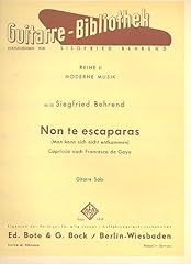 Non escaparas capriccio for sale  Delivered anywhere in UK