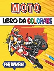 Moto libro colorare usato  Spedito ovunque in Italia 