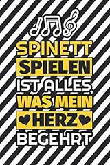 Notizbuch liniert spinett gebraucht kaufen  Wird an jeden Ort in Deutschland