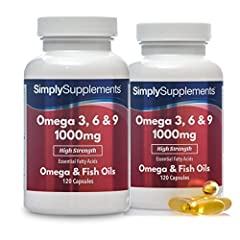 Omega 3-6-9 1000 mg - 240 capsule - 8 mesi di durata usato  Spedito ovunque in Italia 