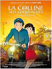 Colline coquelicots affiche d'occasion  Livré partout en France