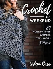 Crochet weekend quick for sale  Delivered anywhere in UK