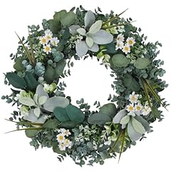 Green eucalyptus wreath for sale  Delivered anywhere in USA 