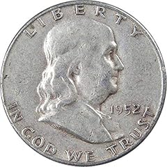 1952 franklin half for sale  Delivered anywhere in USA 