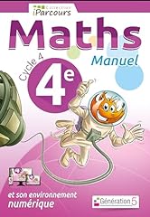 Manuel iparcours maths d'occasion  Livré partout en France