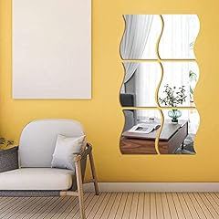 Wavy mirror wall for sale  Delivered anywhere in UK
