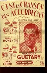 Chanson accordeons piano d'occasion  Livré partout en France