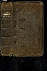 Missel vesperal rituel d'occasion  Livré partout en France