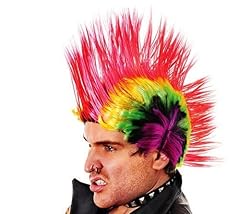 Multi coloured mohican for sale  Delivered anywhere in UK