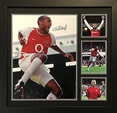 Thierry henry signed for sale  Delivered anywhere in UK