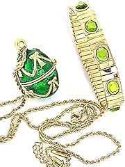 Emerald handmade vintage for sale  Delivered anywhere in UK
