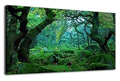 Green forest canvas for sale  Delivered anywhere in USA 