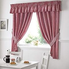 Gingham check kitchen for sale  Delivered anywhere in UK