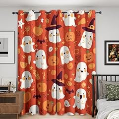 Halloween ghost curtains for sale  Delivered anywhere in UK