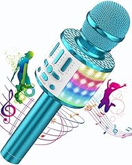Microfono karaoke bluetooth usato  Spedito ovunque in Italia 