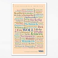 Poster sauerländer wörter gebraucht kaufen  Wird an jeden Ort in Deutschland