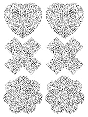 Hercicy pairs rhinestone for sale  Delivered anywhere in USA 