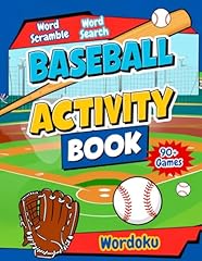 Baseball activity book for sale  Delivered anywhere in USA 