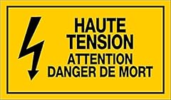 Panneau haute tension d'occasion  Livré partout en France