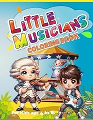 Little musicians coloring for sale  Delivered anywhere in UK