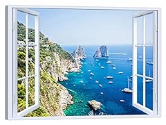 Luxhomedecor quadro finestra usato  Spedito ovunque in Italia 