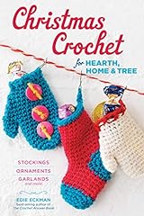 Christmas crochet hearth for sale  Delivered anywhere in USA 