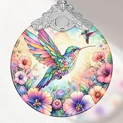 Hummingbird stained glass for sale  Delivered anywhere in USA 